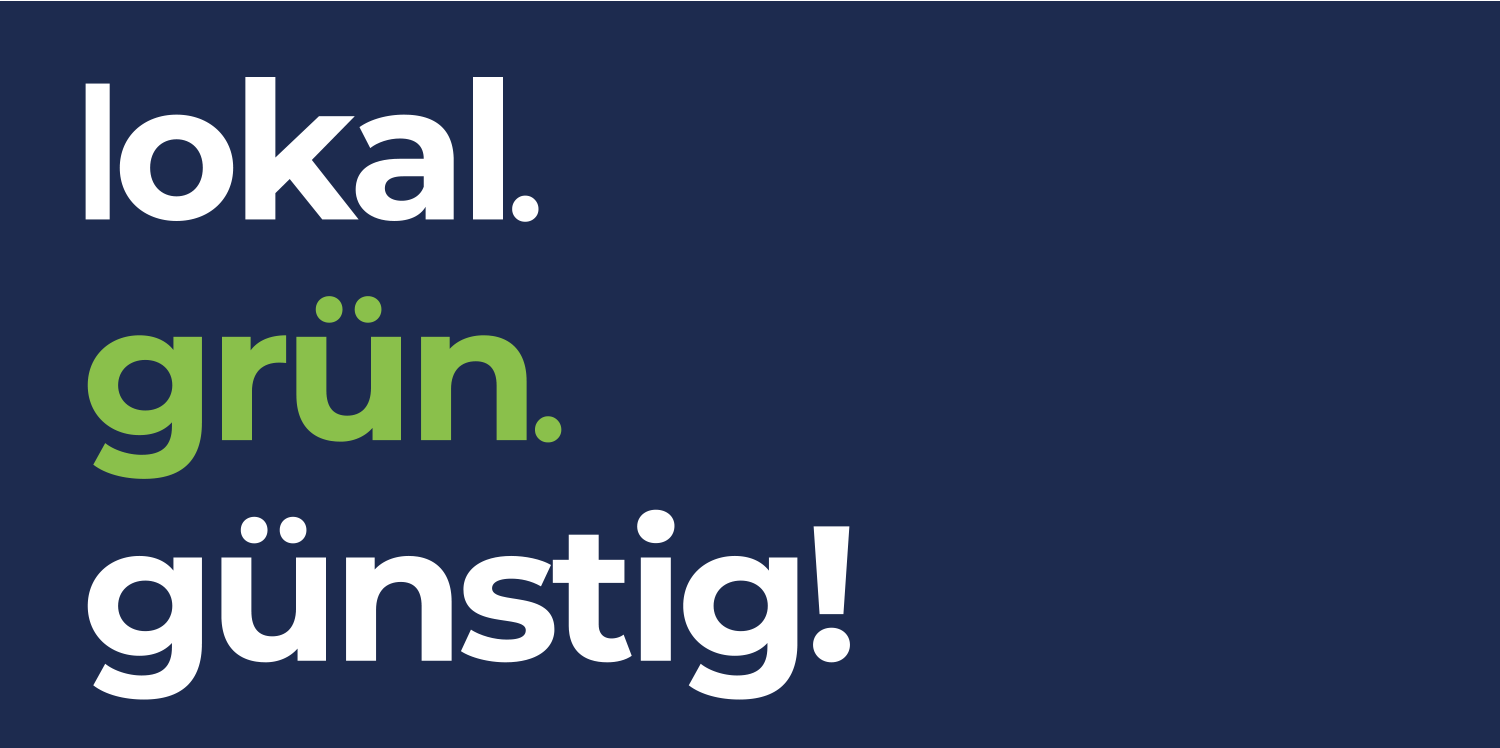 lokal. grün. günstig.